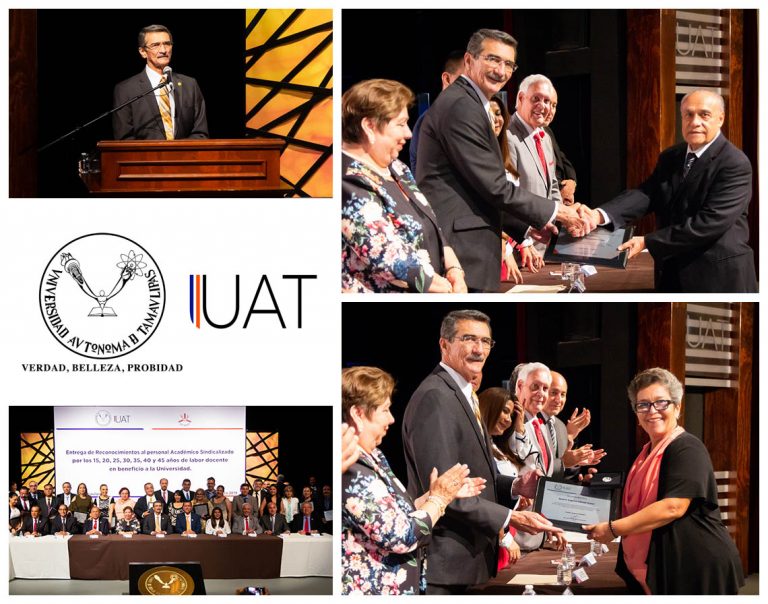 Preside Rector homenaje a docentes de la UAT Zona Sur