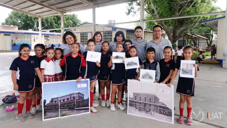 Difunden jóvenes de la UAT patrimonio histórico de Ciudad Victoria