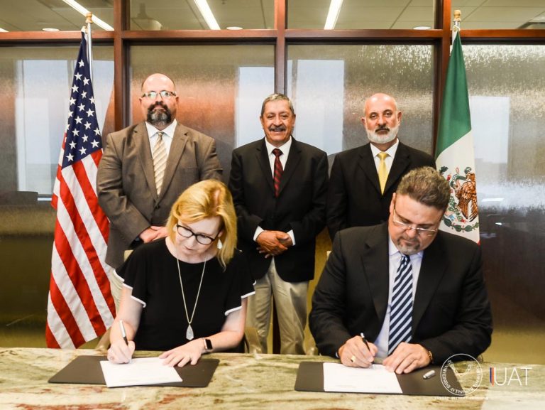 Firman acuerdo la FMVZ-UAT y Agrilife Research-Texas A&M