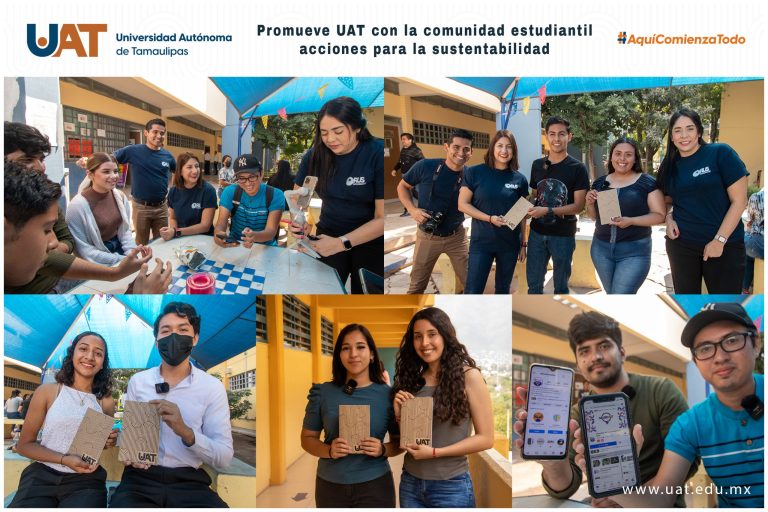 Promueve UAT con la comunidad estudiantil acciones para la sustentabilidad