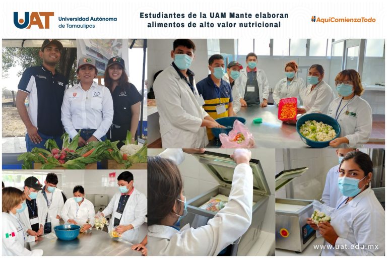 Estudiantes de la UAM Mante elaboran alimentos de alto valor nutricional