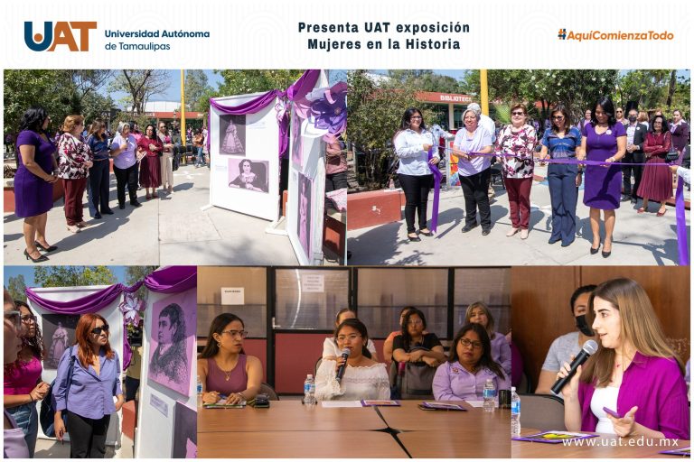 Presenta UAT exposición de mujeres en la historia