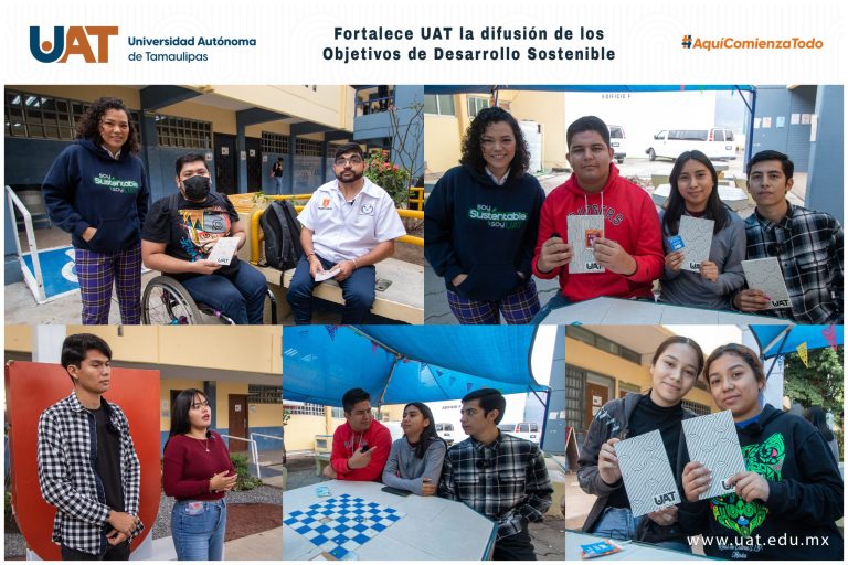 Fortalece UAT la difusión de los Objetivos de Desarrollo Sostenible