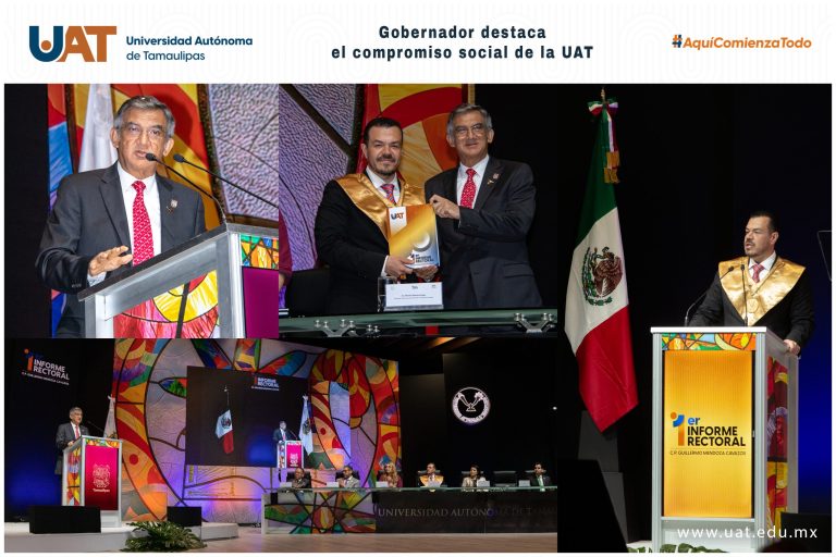 Gobernador destaca el compromiso social de la UAT