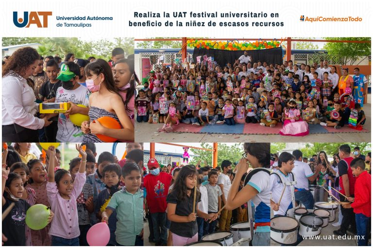 Realiza la UAT festival universitario en beneficio de la niñez de escasos recursos