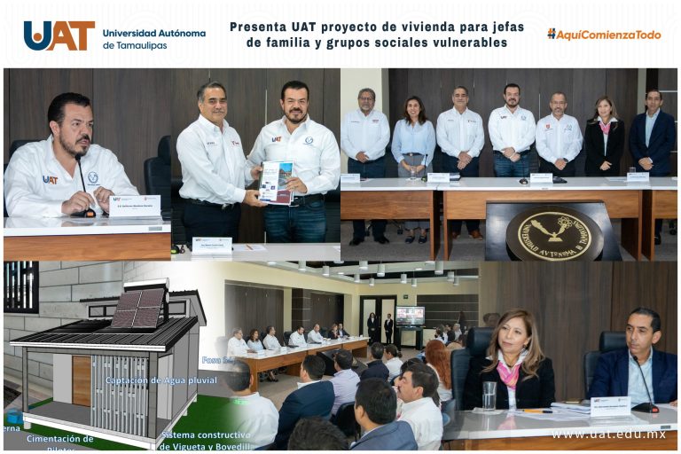 Presenta UAT proyecto de vivienda para jefas de familia y grupos sociales vulnerables