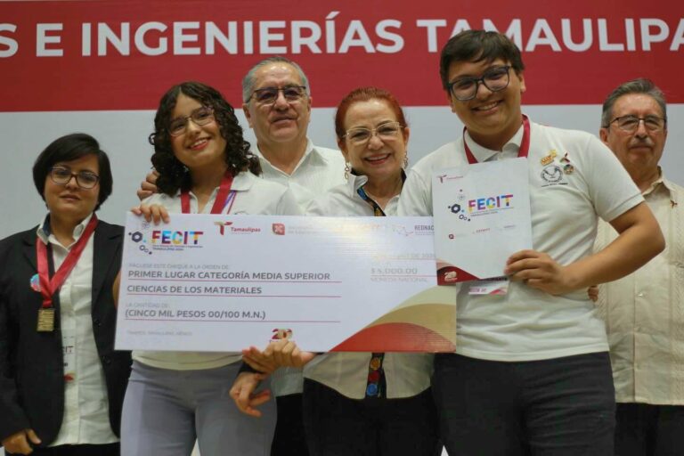 Destaca la UAT en Feria Estatal de Ciencias e Ingenierías Tamaulipas 2024