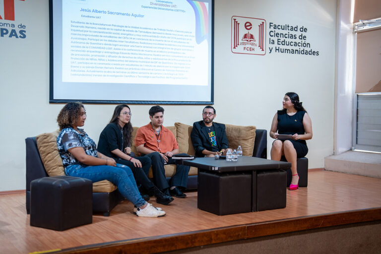 Realizan el conversatorio estudiantil Diversidades UAT