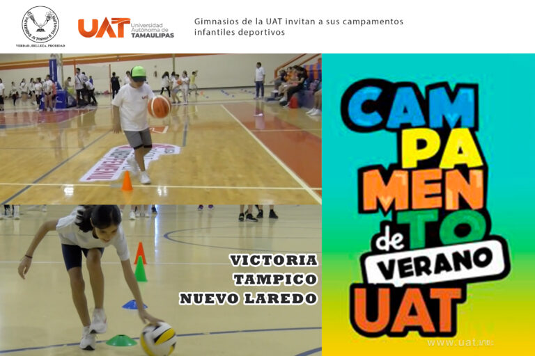 Gimnasios de la UAT invitan a sus Campamentos Infantiles de Verano