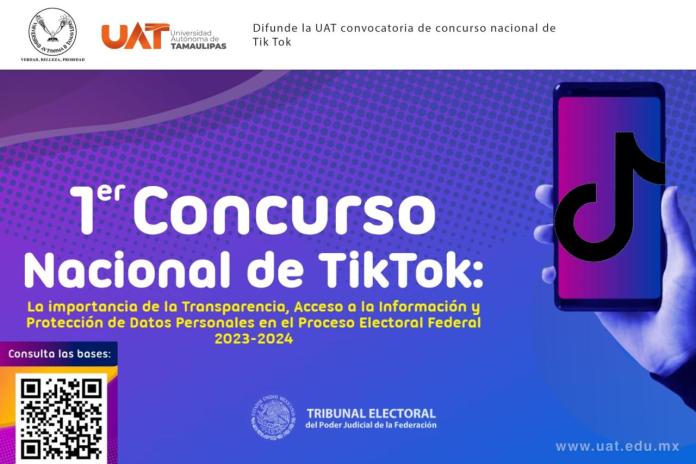 Difunde la UAT convocatoria del concurso nacional de TikTok