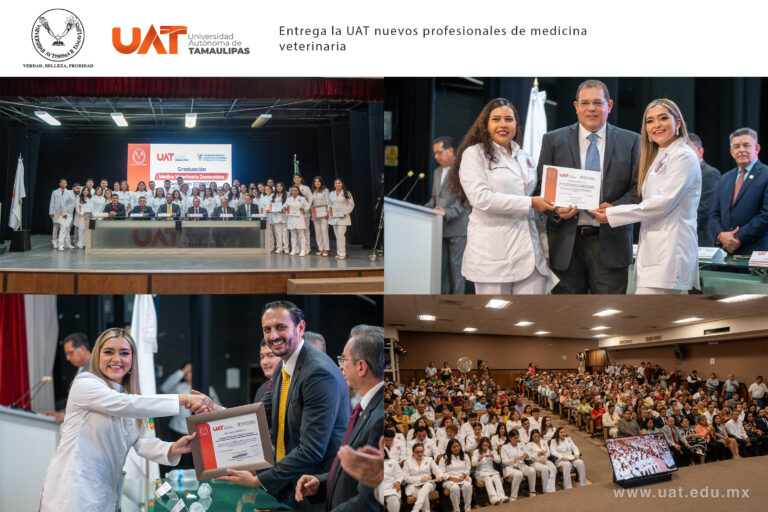 Gradúa la UAT nuevos profesionales de medicina veterinaria