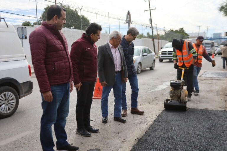 Invierten en Victoria 7 mdp en programa de bacheo Invierten en Victoria 7 mdp en programa de bacheo