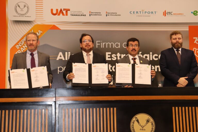 Rector de la UAT formaliza alianzas para impulsar certificaciones internacionales Rector de la UAT formaliza alianzas para impulsar certificaciones internacionales