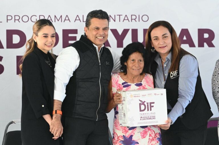 Inicia DIF Victoria cuarta entrega de apoyos alimentarios