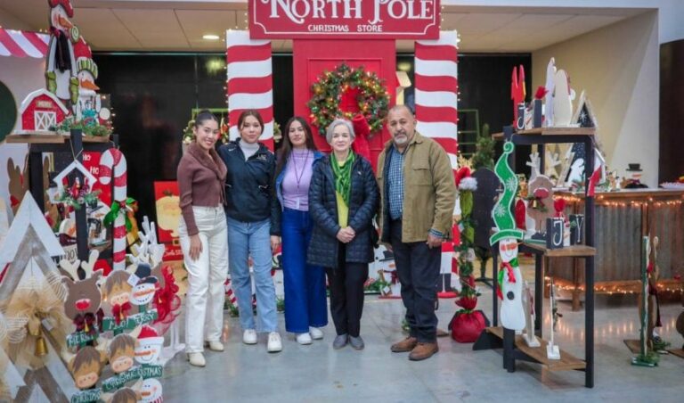 Comparte María de Villarreal el bazar “Un DIFciembre para recordar” junto a familias y emprendedores