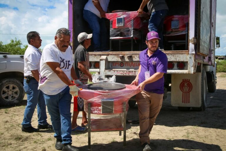Refuerza DIF Tamaulipas el Programa de Estufas Ecológicas en comunidades rurales