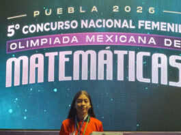Destaca alumna de la UAT entre las jóvenes con mayor talento matemático en México